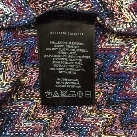 Anthropologie Lavender Dress Maeve Westwater Drop Waist Chevron Knit Size Small - Picture 11 of 13